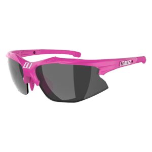Bliz Hybrid S Mirror Sunglasses Rosa Smoke With Silver Mirror/CAT3