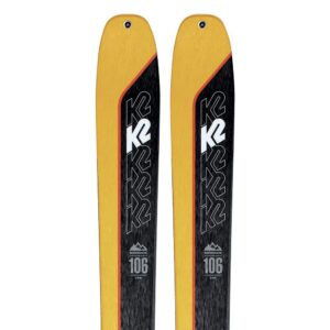 K2 Wayback 106 Touring Skis Amarillo,Negro 179
