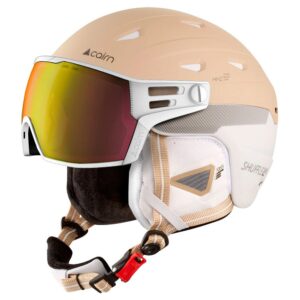 Cairn Shuffle S-visor Evolight Nxt Visor Helmet Beige 59-61 cm
