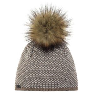 Eisbar Sanja Lux MÜ Beanie Marrón  Mujer