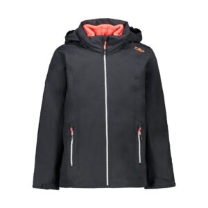 Cmp 39z0375d Detachable Jacket Naranja,Negro 6 Years Niño