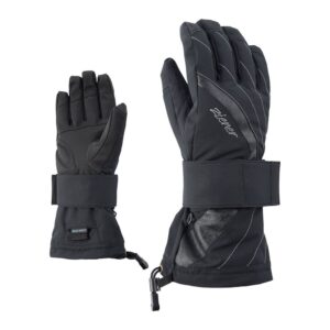 Ziener Milana As Gloves Negro 7.5 Mujer