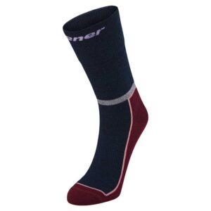 Ziener Solan Socks Long Socks Rojo EU 39-42 Mujer