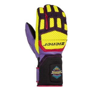 Ziener Speed Warm Lobster Mittens Lila 9 Hombre