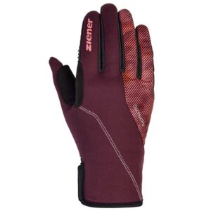 Ziener Ultimana Pr Crosscountry Gloves Rojo 7 Mujer