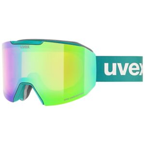 Uvex Evidnt Attract Cv Ski Goggles Verde Mirror Green Contrastview Orange/CAT2+Clear/CAT1