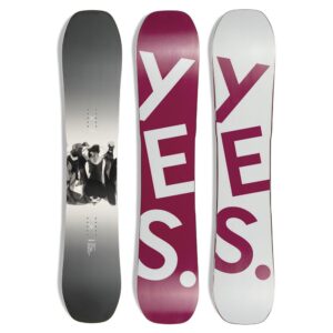 Yes. All-in Snowboard Rosa 154