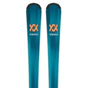 Volkl Deacon Jr Pro+7.0 Vmotion R Junior Pack Alpine Skis Azul 130