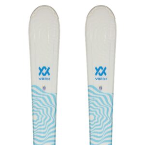 Volkl Flair+7.0 Vmotion R Junior Pack Alpine Skis Transparente 130