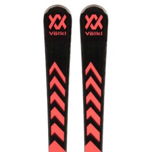 Volkl Racetiger Rc Black+vmotion 12 Gw Alpine Skis Pack Rojo 172