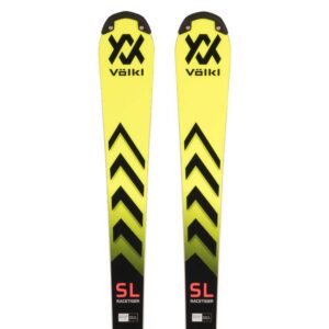 Volkl Racetiger Sl R Wc Fis W/plate Alpine Skis Amarillo 155