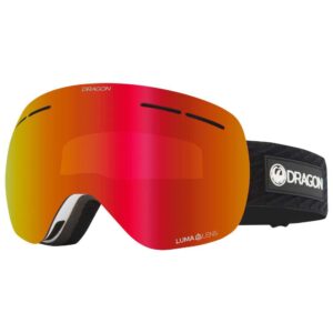 Dragon Alliance Dr X1s Ski Goggles Negro Lumalens Red Ion/CAT3