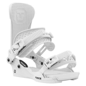 Union Binding Force Classic Team Logo Snowboard Bindings Blanco M