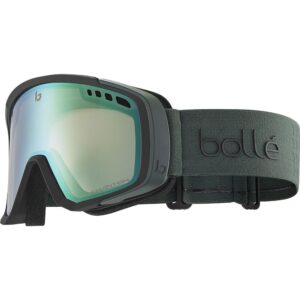Bolle Mammoth Photochromatic Ski Goggles Negro Phantom / Green Emerald CAT1-3