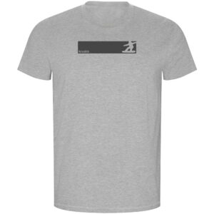 Kruskis Frame Snowboard Eco Short Sleeve T-shirt Gris M Hombre