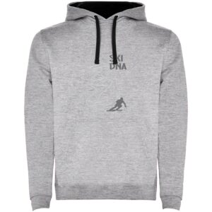 Kruskis Ski Dna Two-colour Hoodie Gris M Hombre
