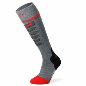 Lenz Heat 5.1 Toe Cap Slim Fit Long Socks Gris EU 39-41 Hombre
