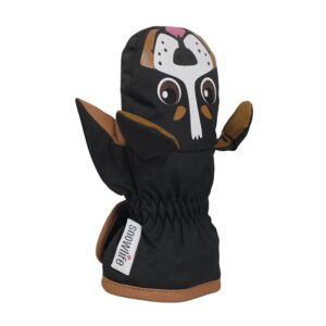 Snowlife Baby Animal Mittens Negro M Niño