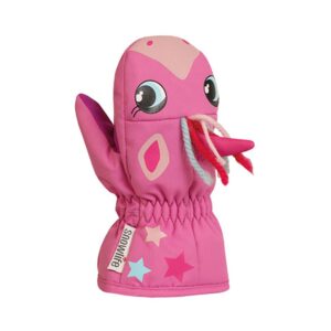 Snowlife Baby Animal Mittens Rosa M Niño