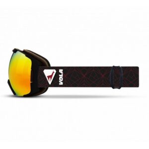 Vola Fast Bordeau Ski Goggles Dorado Mirror/CAT3+Pink/CAT1