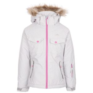 Trespass Denia Tp50 Jacket Blanco 7-8 Years Niño