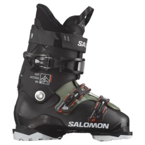 Salomon Qst Access 80 Gw Alpine Ski Boots Negro 25.0-25.5