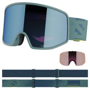 Salomon Sentry Pro Sigma Ski Goggles Azul Sky Blue/CAT2