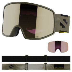 Salomon Sentry Pro Sigma Ski Goggles Verde Black Gold/CAT2