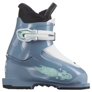 Salomon T1 Junior Alpine Ski Boots Azul 15.0
