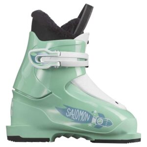 Salomon T1 Junior Alpine Ski Boots Verde 15.0