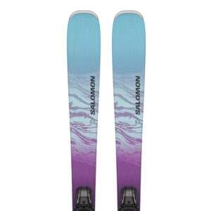 Salomon Stance W 80+m10 Gw L80 Alpine Skis Pack Lila 175
