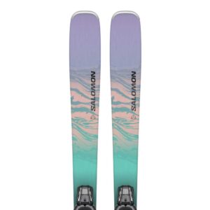 Salomon Stance W 84+m11 Gw L90 Alpine Skis Pack Azul 175