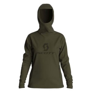 Scott Defined Mid Hoodie Verde XS Mujer