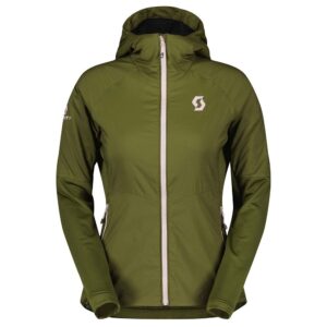 Scott Explorair Alpha Full Zip Sweatshirt Verde XL Mujer
