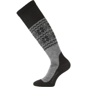 Lasting Swb Long Socks Gris EU 34-37 Hombre