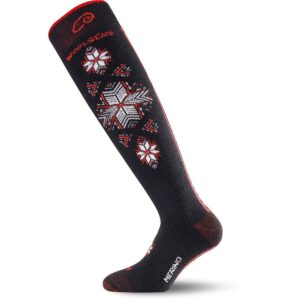 Lasting Swn Long Socks Negro EU 42-45 Hombre