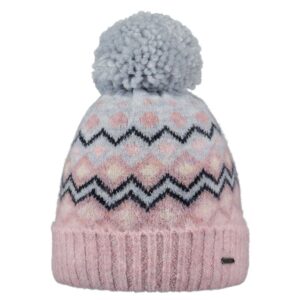 Barts Kizy Beanie Gris,Rosa 53-55 cm Niño