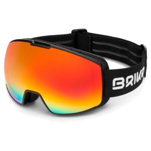 Briko Kili 7.6 Fis Ski Goggles Naranja Red/CAT2