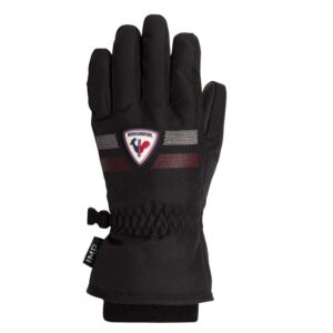 Rossignol Roc Impr Gloves Negro 6 Years Niño