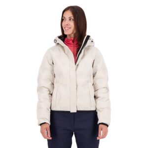 Rossignol Welded Quilt Shield Jacket Beige S Mujer