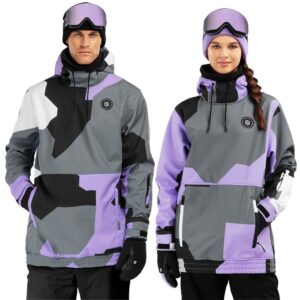 Siroko W1 Tignes Softshell Jacket Gris,Lila M Hombre