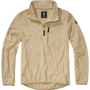 Brandit Troyer Half Zip Fleece Beige XL Hombre