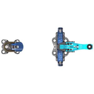 Atk Race Revolution Lightweight World Cup Without Brake Touring Ski Bindings Plateado