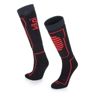 Kilpi Anxo Long Socks Rojo,Negro EU 35 Hombre
