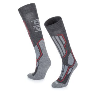 Kilpi Racer Long Socks Gris EU 39 Hombre