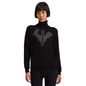 Rossignol Classic Roll Neck Sweater Negro S Mujer
