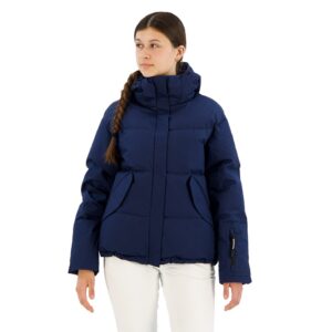 Rossignol Real Down Jacket Azul L Mujer