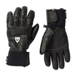Rossignol Retro Lth Impr Gloves Negro S Mujer