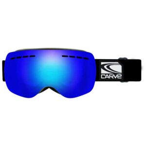 Carve Titanium Ski Goggles Azul Orange-Green/CAT1-3