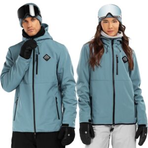 Siroko W2 Beluga Softshell Jacket Azul XL Hombre